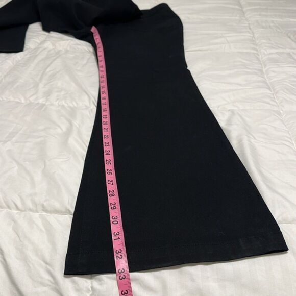 The Limited Flare Leg Crew Fit Black Jeans Womens 10 Denim Stretch Mid Rise 90s - Picture 9 of 12